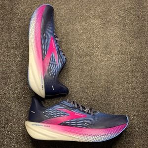 Brooks Hyperion Max Women’s SZ 10 B ‘marina/pink Glo’ Running Shoes 1203771B441